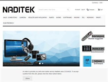 Tablet Screenshot of naditek.com